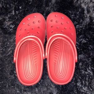 Red crocs